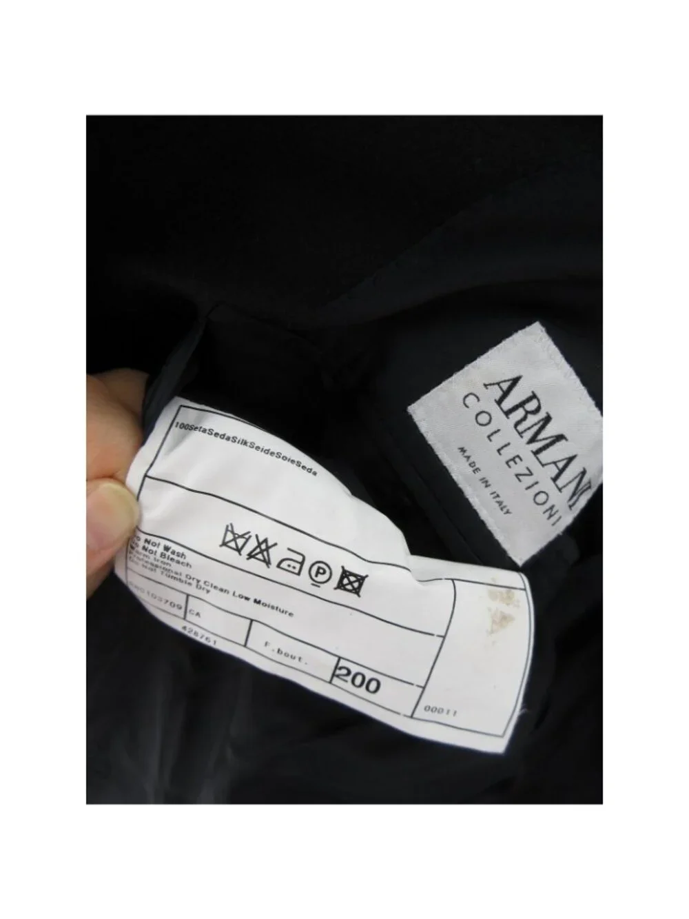 Armani Collezioni Sport Coat 40 Blazer Wool Blend Quiet Luxury Italy